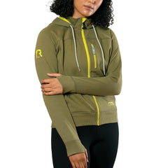 Women's Water-Repellent Full-Zip Hoodie