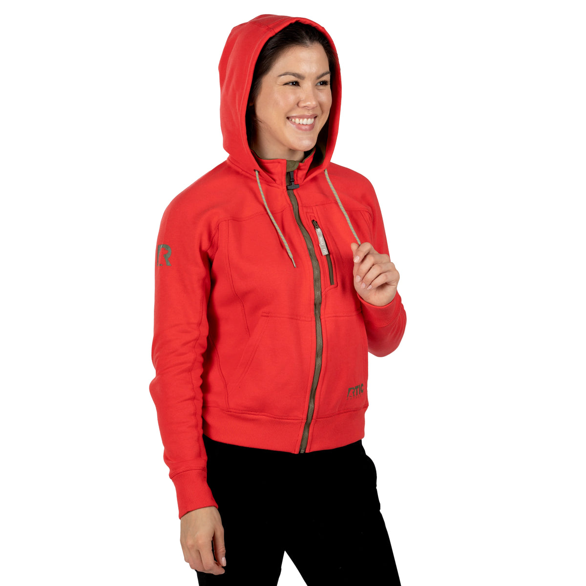Women's Water-Repellent Full-Zip Hoodie